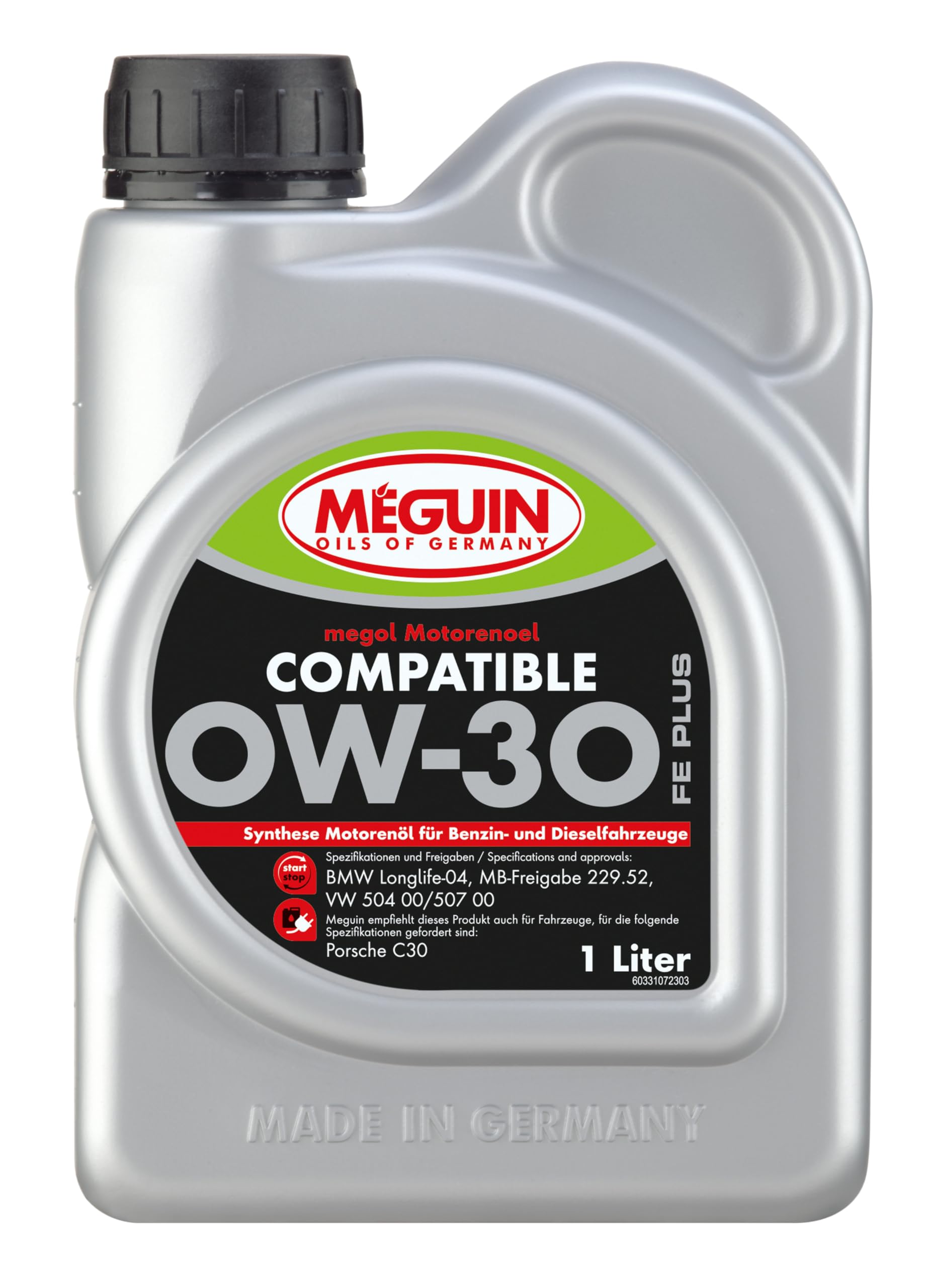 megol Motorenöl Compatible SAE 0W-30 FE Plus | 1L | Motoröle | Art.-Nr.: 33107 von Meguin