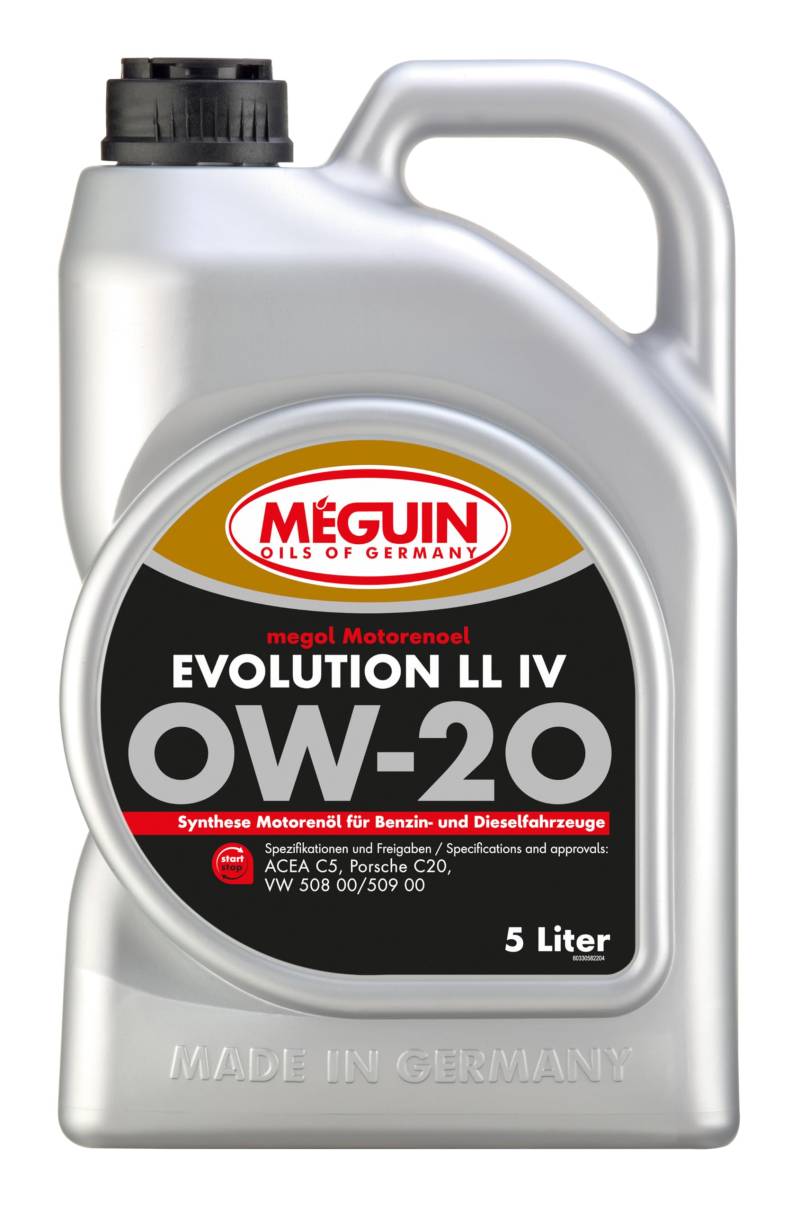 megol Motorenöl Evolution LL IV SAE 0W-20 | 5L | Motoröle | Art.-Nr.: 33058 von Meguin