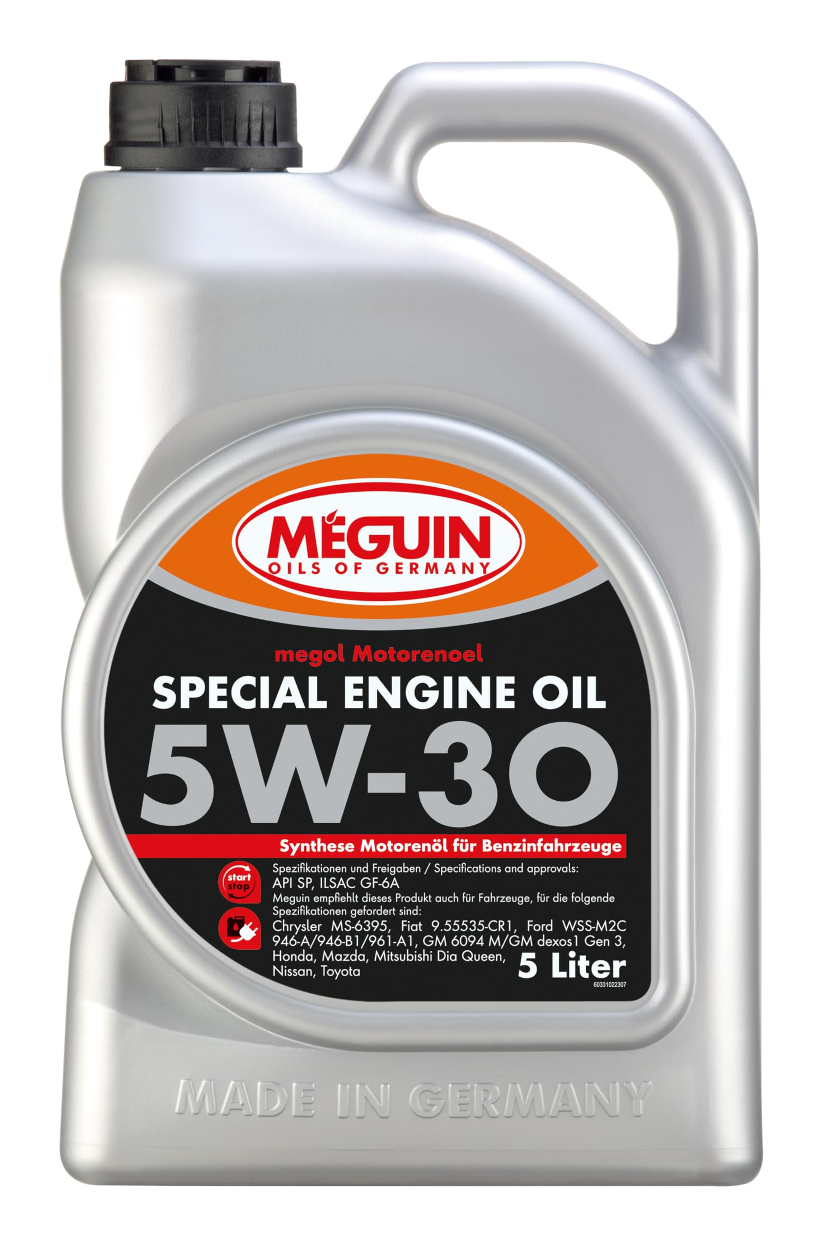 megol Special Engine Oil SAE 5W-30 | 5L | Motoröle | Art.-Nr.: 33102 von Meguin