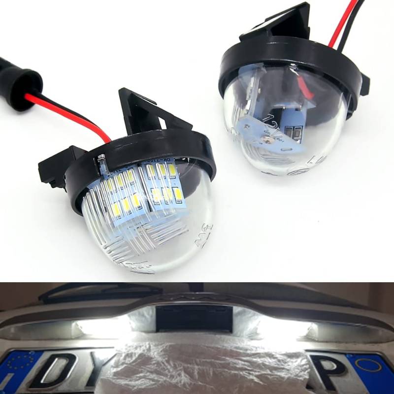 LED Kennzeichenbeleuchtung für Suzuki Wagon R MC# MH2# für Alto HA 12# 22# HE 2# für Jimny JB 23W von Meimeier