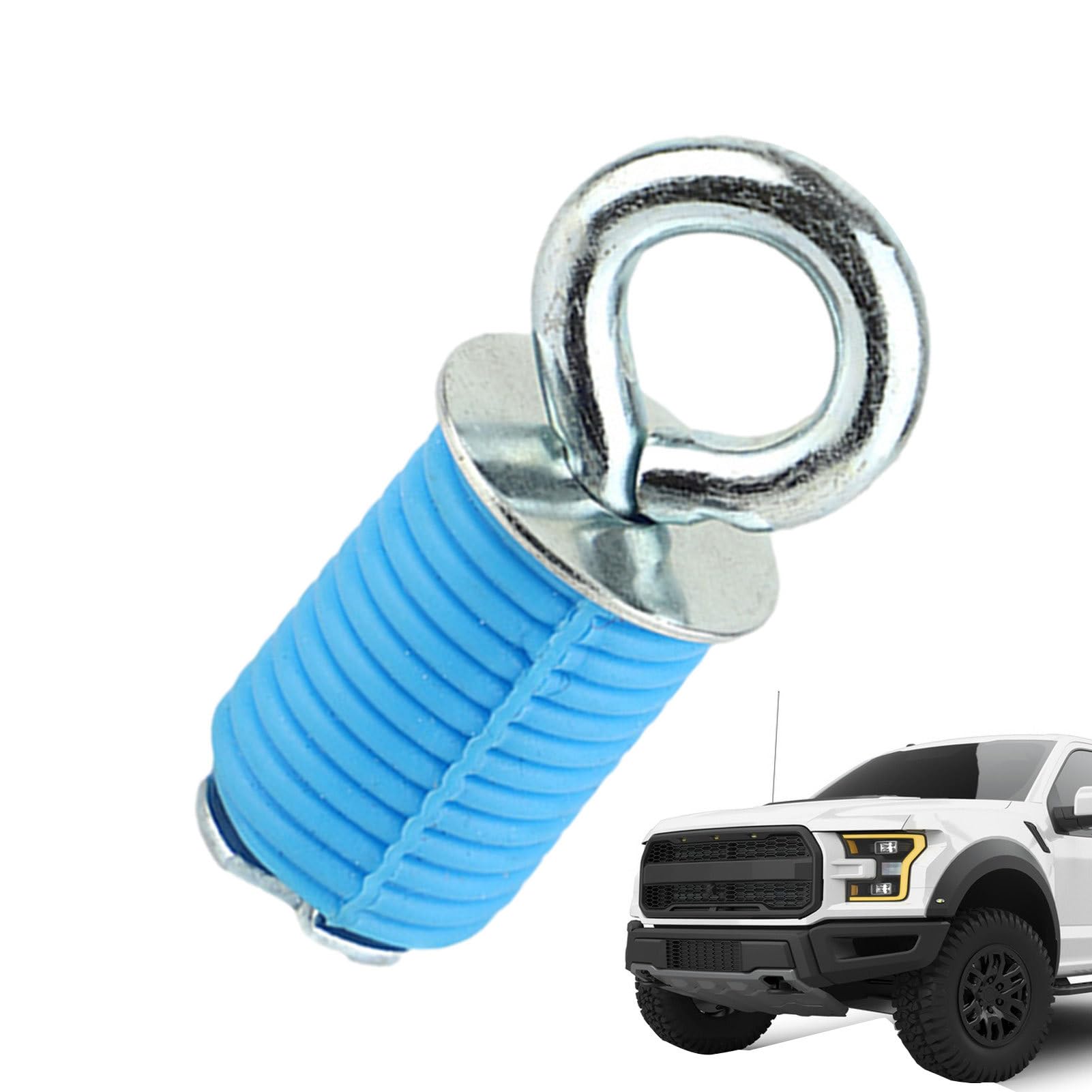 Meindin ATV Tie - Metallanker für Pickup Trucks Festbinden - Fahrzeuge mit hochelastischem Gummi für Fahrräder, Ausrüstung, Werkzeugkisten, Gepäck, Zelte von Meindin