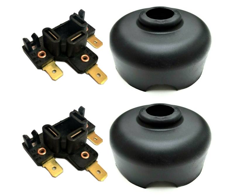 MelTruck® 2x H4 Glühbirnenstecker Lampenfassung und Hauptglühbirne Dichtung für Scheinwerfer von MelTruck