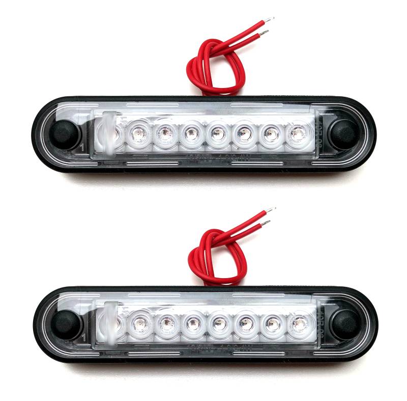 MelTruck® 2x LED Begrenzungsleuchte Positionsleuchte 12V 24V E9 für LKW PKW Anhänger von MelTruck