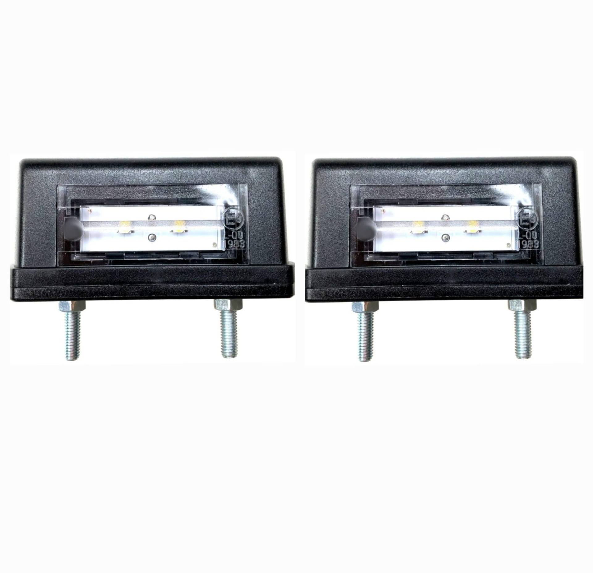 MelTruck® 2x LED Kennzeichenleuchte Kennzeichenbeleuchtung Beleuchtung Nummerschildlicht LKW Anhänger von MelTruck