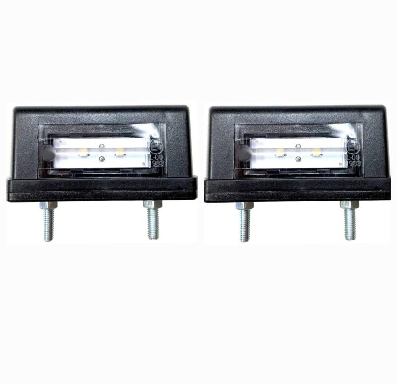 MelTruck® 2x LED Kennzeichenleuchte Kennzeichenbeleuchtung Beleuchtung Nummerschildlicht LKW Anhänger von MelTruck