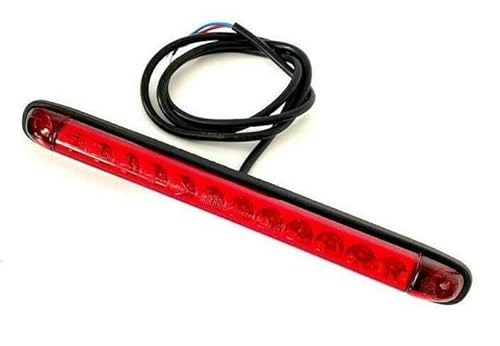 MelTruck® LED Rückleuchte mit Bremsleuchte Positionsleuchte 12V 24V Rot LKW PKW Anhänger von MelTruck