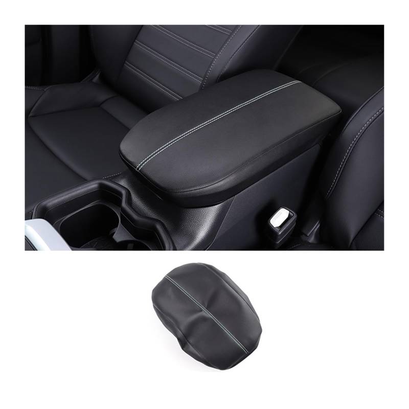 Mittelkonsole Armlehne Für Toyota Für RAV4 2020 2021 2022 Auto Zentrale Armlehne Box Abdeckung Armlehne Box Pad Innen Zubehör (Farbe : 1) von MerCri