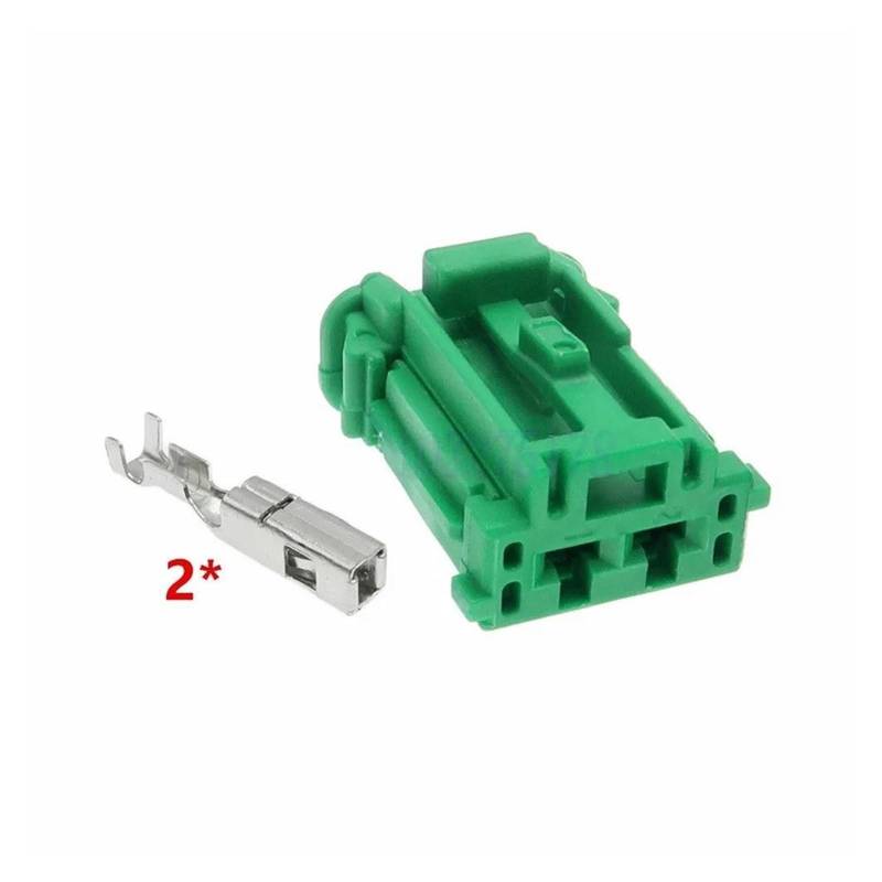 1 set 2 pins 98819-1025 98824-1025 Automotive Terminal Streifen 988191025 Kabelbaum Stecker(1 Set female) von Meracm