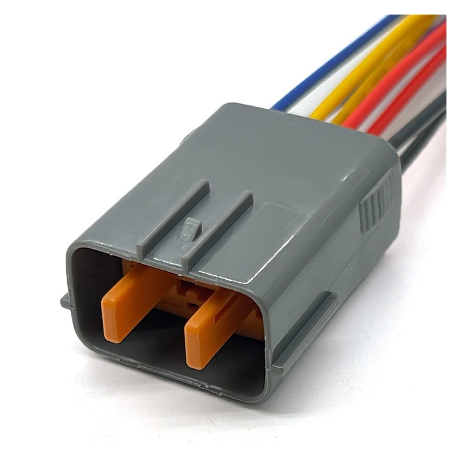 8 Pin Sumitomo Auto Elektronischer wasserdichter Stecker Kabelbaum mit Kabel 6195-0054 6195-0051 Kompatibel mit Ma~da Nissn Toy~ta (Color : 8Pin Male, Size : 1 Pc With 15cm Wire) von Meracm