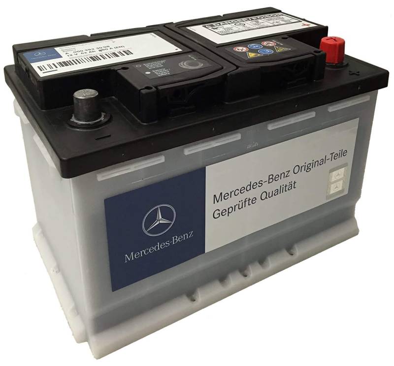 Original-Ersatzbatterie, Netz, 12 V, 62 Ah von Mercedes-Benz