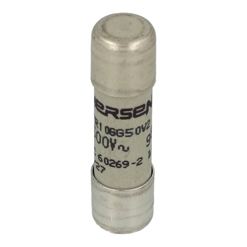 D213098J | D213098 | FR10GG50V2 | MERSEN (FERRAZ) CYLINDRICAL FUSE-LINK GG 500VAC 10.3X38, 2A von Mersen