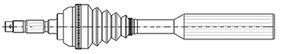 Antriebswelle Vorderachse links Metelli 17-0381 von Metelli