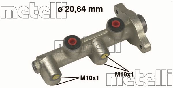 Hauptbremszylinder Metelli 05-0118 von Metelli