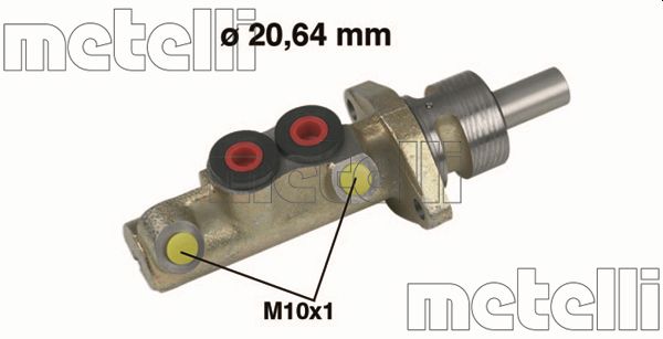 Hauptbremszylinder Metelli 05-0156 von Metelli