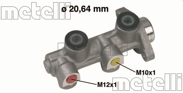 Hauptbremszylinder Metelli 05-0224 von Metelli