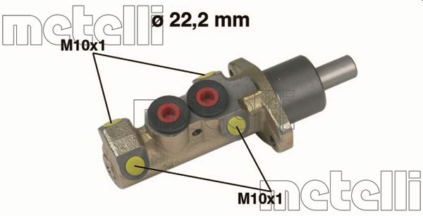 Hauptbremszylinder Metelli 05-0228 von Metelli