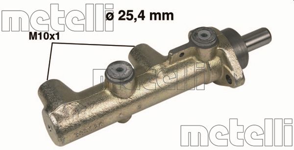 Hauptbremszylinder Metelli 05-0236 von Metelli