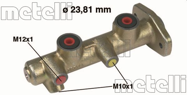 Hauptbremszylinder Metelli 05-0270 von Metelli