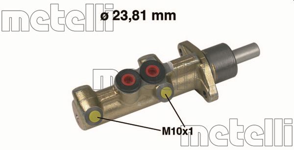 Hauptbremszylinder Metelli 05-0298 von Metelli