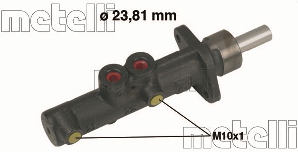 Hauptbremszylinder Metelli 05-0308 von Metelli