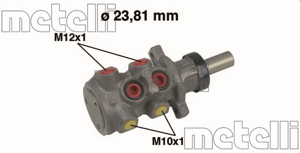 Hauptbremszylinder Metelli 05-0312 von Metelli