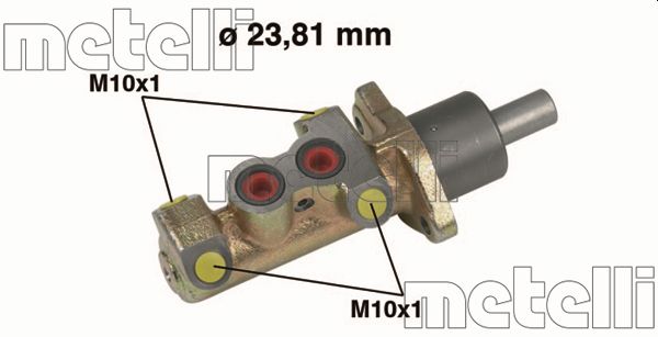 Hauptbremszylinder Metelli 05-0325 von Metelli