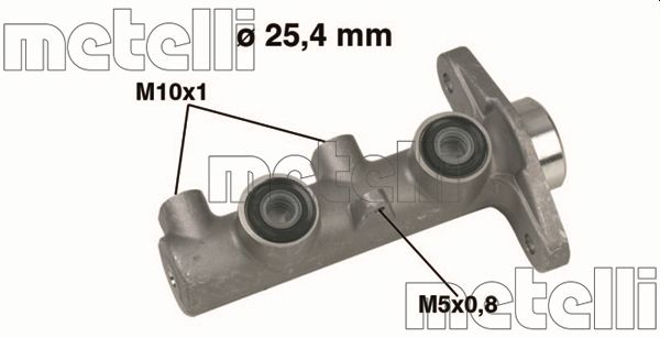 Hauptbremszylinder Metelli 05-0329 von Metelli