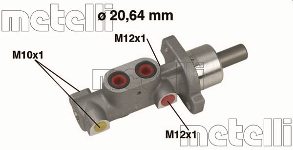 Hauptbremszylinder Metelli 05-0363 von Metelli