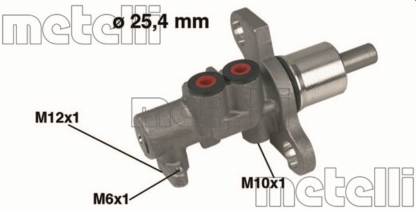 Hauptbremszylinder Metelli 05-0368 von Metelli