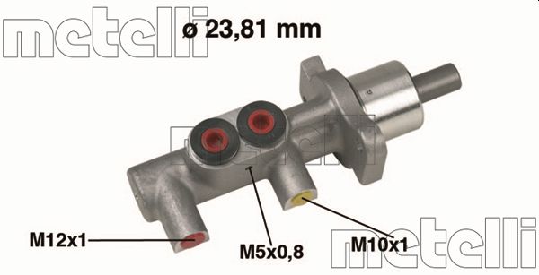 Hauptbremszylinder Metelli 05-0382 von Metelli