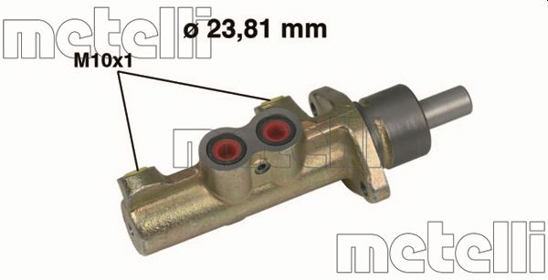 Hauptbremszylinder Metelli 05-0411 von Metelli