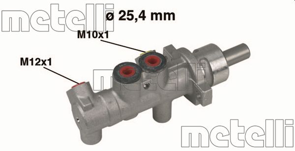 Hauptbremszylinder Metelli 05-0414 von Metelli