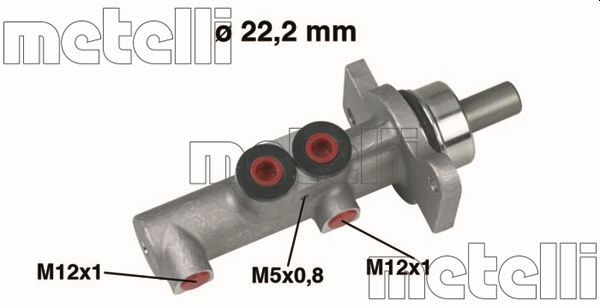 Hauptbremszylinder Metelli 05-0423 von Metelli