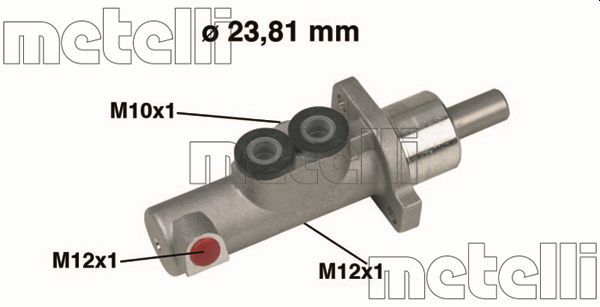 Hauptbremszylinder Metelli 05-0441 von Metelli