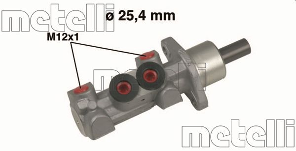 Hauptbremszylinder Metelli 05-0451 von Metelli