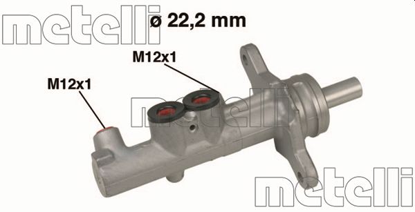 Hauptbremszylinder Metelli 05-0535 von Metelli