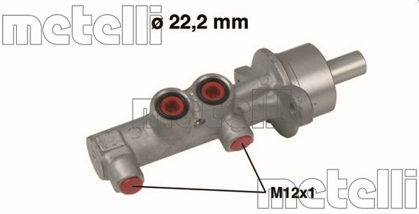 Hauptbremszylinder Metelli 05-0540 von Metelli