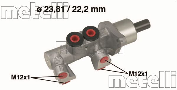 Hauptbremszylinder Metelli 05-0564 von Metelli