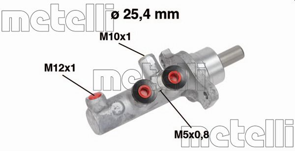 Hauptbremszylinder Metelli 05-0570 von Metelli