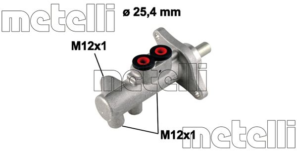 Hauptbremszylinder Metelli 05-0609 von Metelli