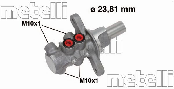 Hauptbremszylinder Metelli 05-0678 von Metelli