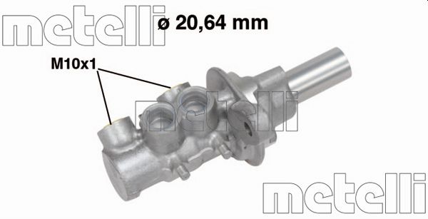 Hauptbremszylinder Metelli 05-0691 von Metelli