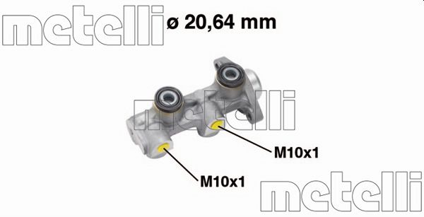 Hauptbremszylinder Metelli 05-0760 von Metelli