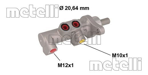 Hauptbremszylinder Metelli 05-0846 von Metelli