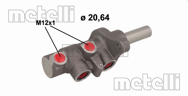 Hauptbremszylinder Metelli 05-1132 von Metelli