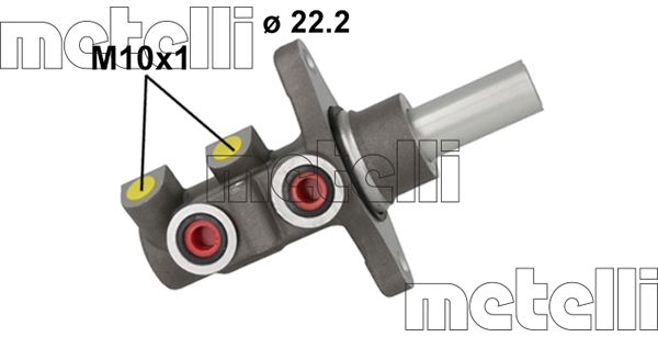 Hauptbremszylinder Metelli 05-1157 von Metelli