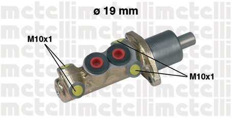 METELLI 05-0061 Hauptbremszylinder und Reparaturteile von metelligroup