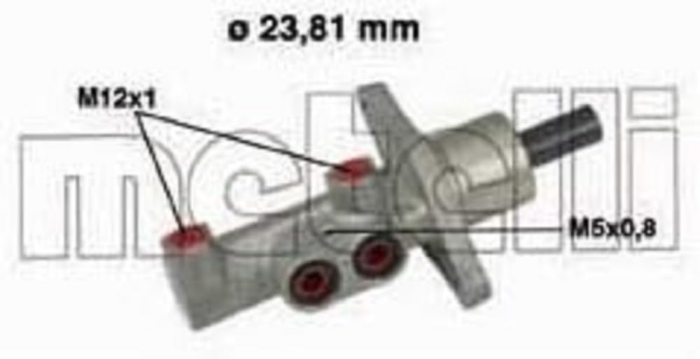 METELLI 05-0475 Hauptbremszylinder und Reparaturteile von metelligroup