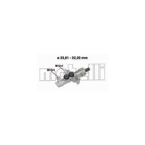 Metelli 05 – 0548 Zylinder Bremse wichtigste und Teile von Notebook von Metelli