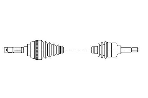 Metelli 17-0005 Antriebswelle von metelligroup